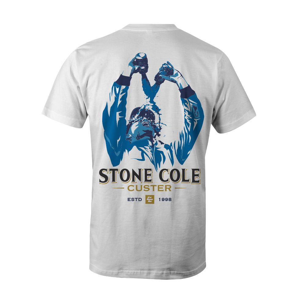Stone Cole Tee - White